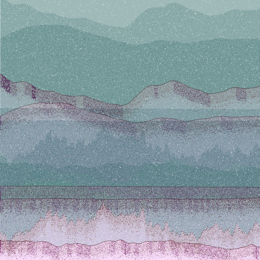 Glitched Mountains